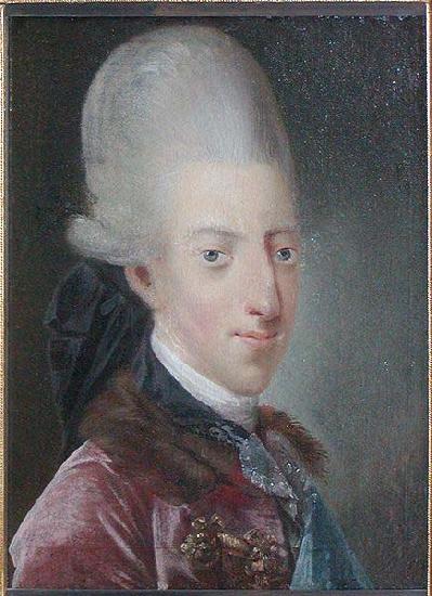 Jens Juel Portrait of Christian VII of Denmark China oil painting art
